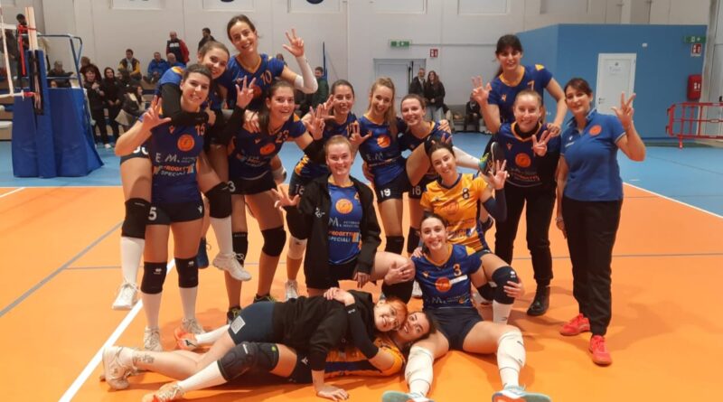 Amicizia Sport vs D&G Volley Cadeo 1-3 (19/25 – 16/25 – 25/21 19/25)